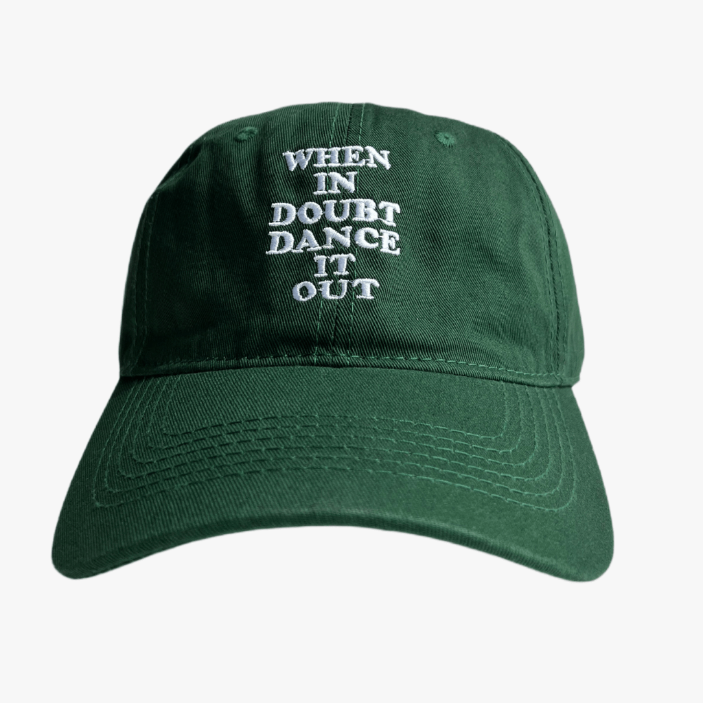 When In Doubt, Dance It Out Embroidered Cap