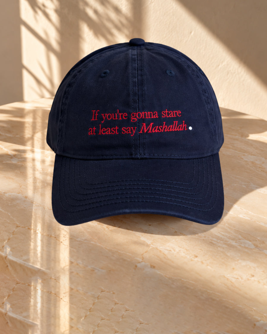 If You're gonna Gtare, At Least Say Mashallah - Navy Blue