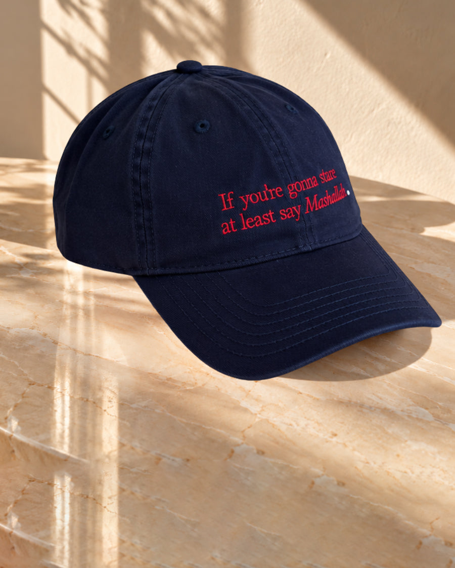 If You're gonna Gtare, At Least Say Mashallah - Navy Blue