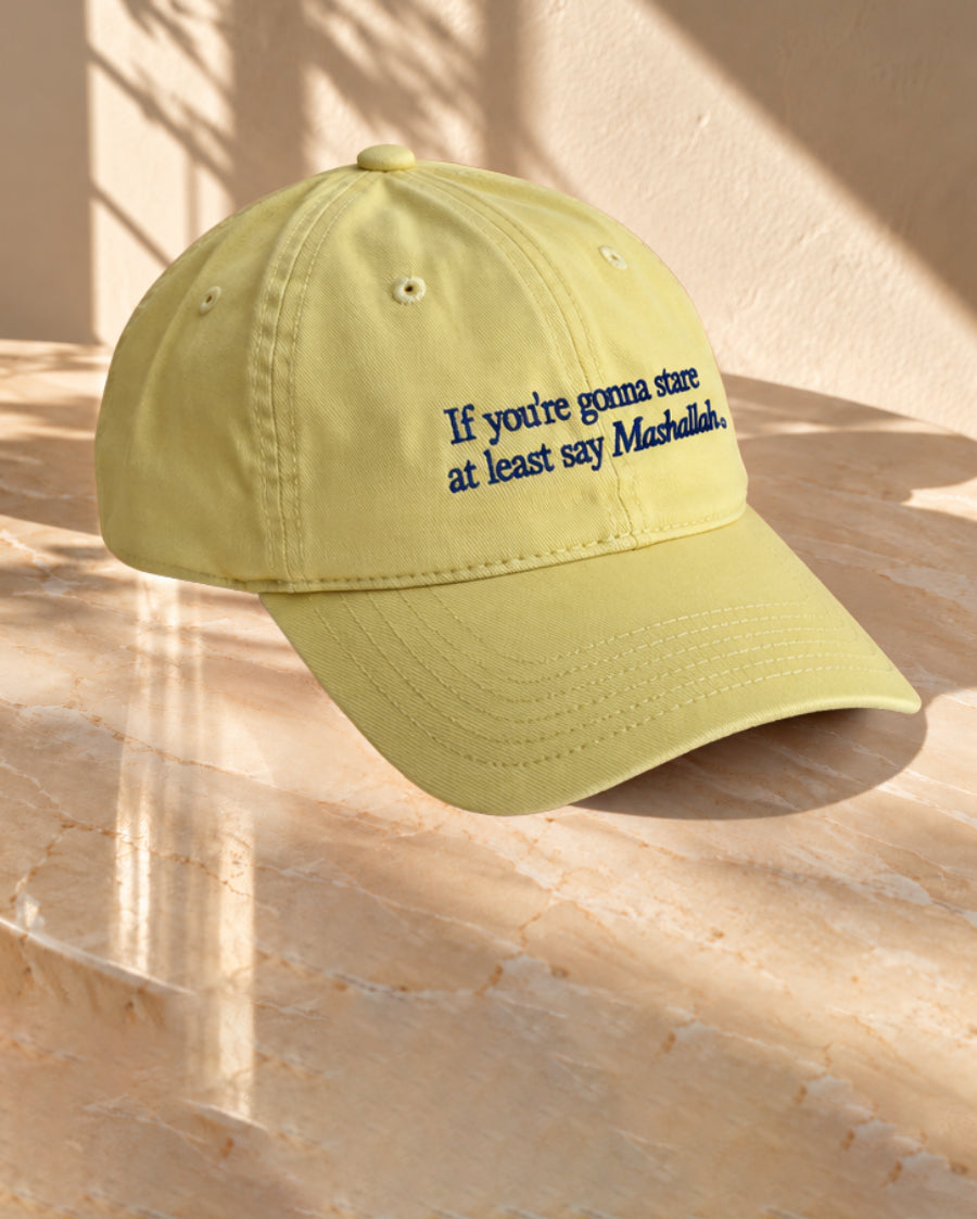 If You're gonna Gtare, At Least Say Mashallah - Lemon Yellow