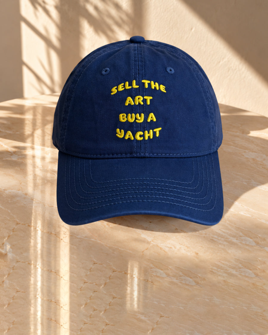 Sell The Art Buy A Yacht - Ocean Blue