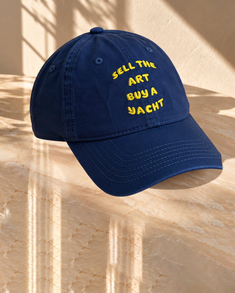 Sell The Art Buy A Yacht - Ocean Blue