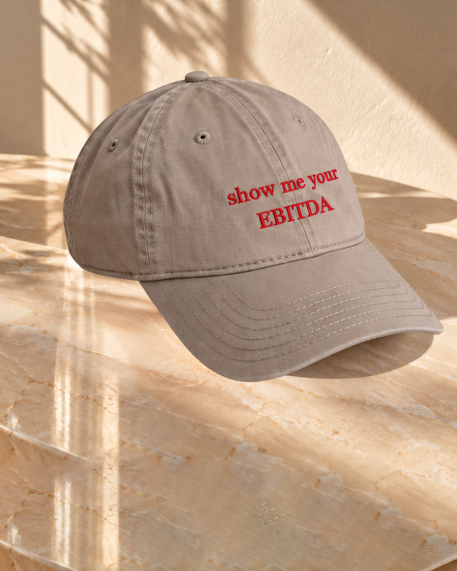 Show Me Your EBITDA - Dark Beige