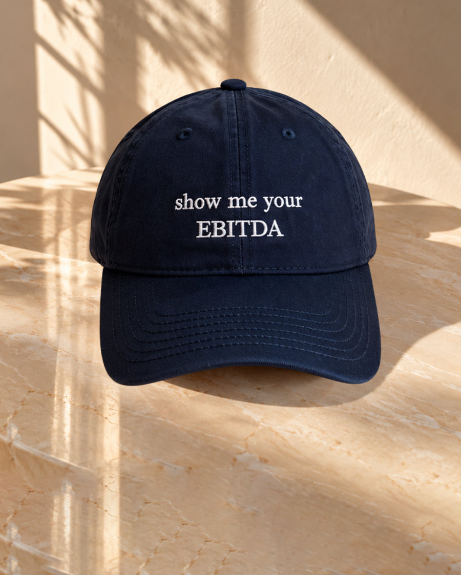 Show Me Your EBITDA - Navy Blue White
