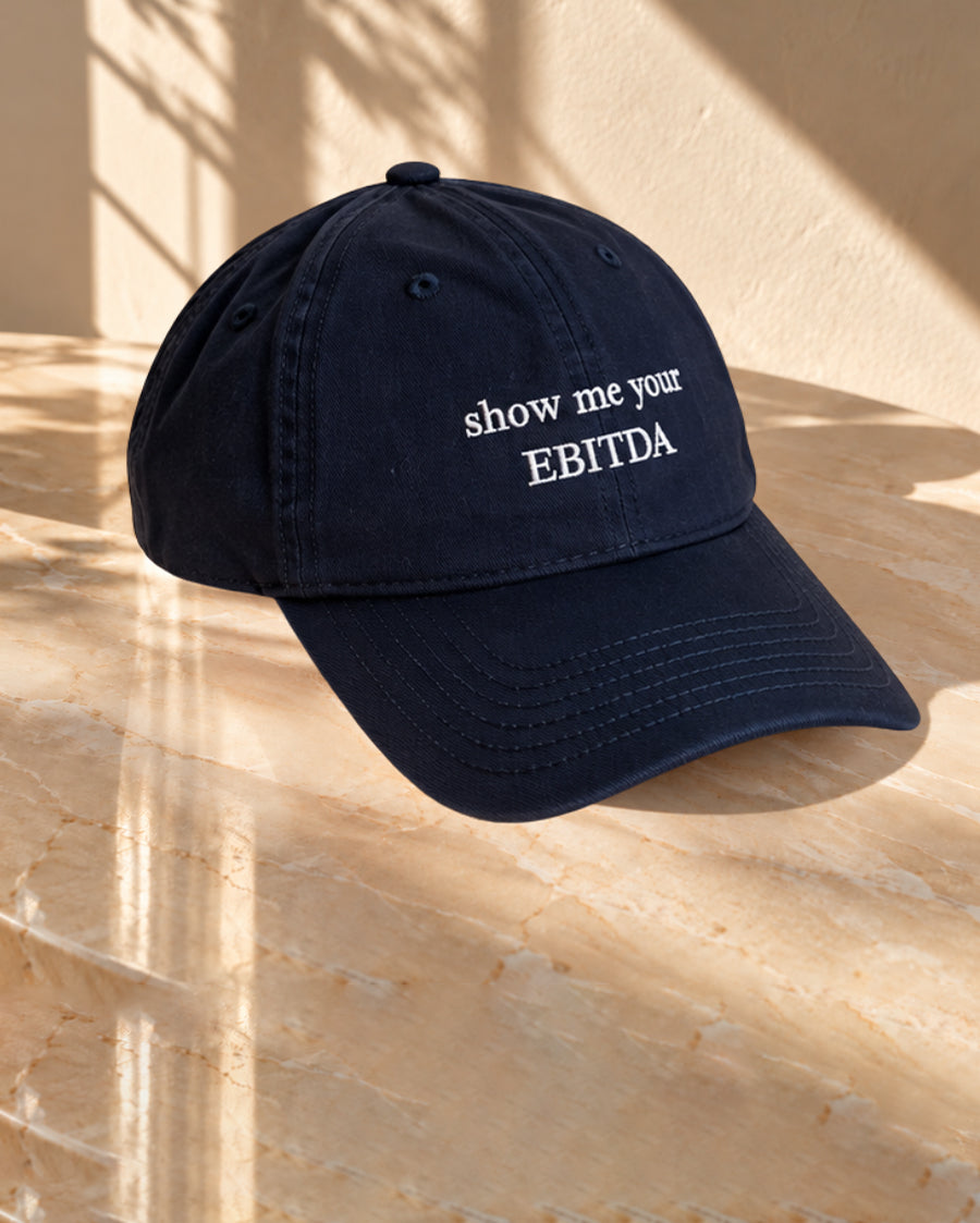Show Me Your EBITDA - Navy Blue White