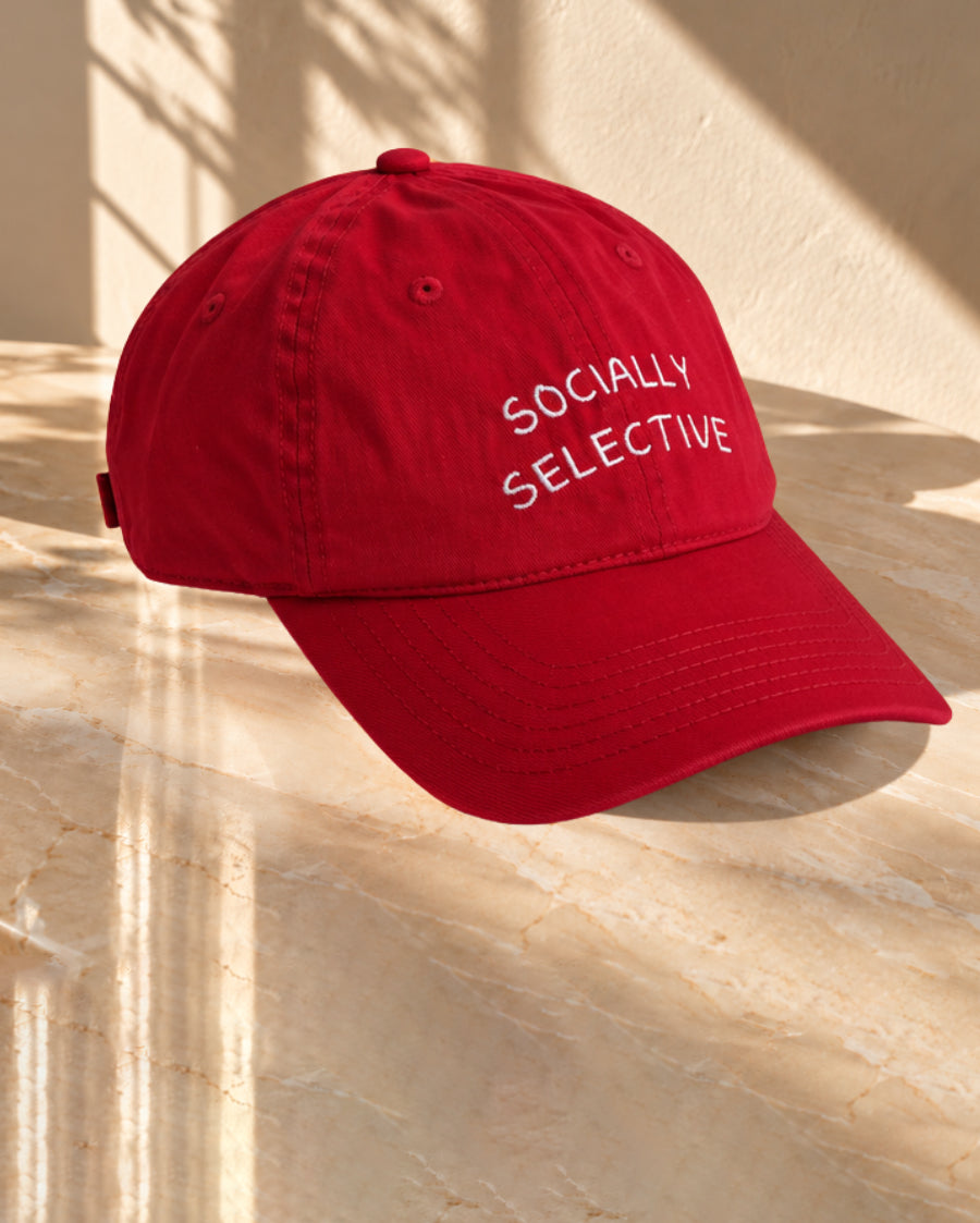 Socially Selective - Light Red